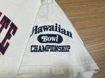 古着 HAWAII STATE 1982 Hawaiian Bowl 1982 ハワイ フットボール Tシャツ M_画像4