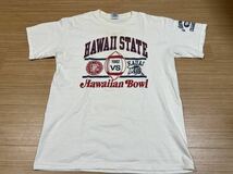 古着 HAWAII STATE 1982 Hawaiian Bowl 1982 ハワイ フットボール Tシャツ M_画像1
