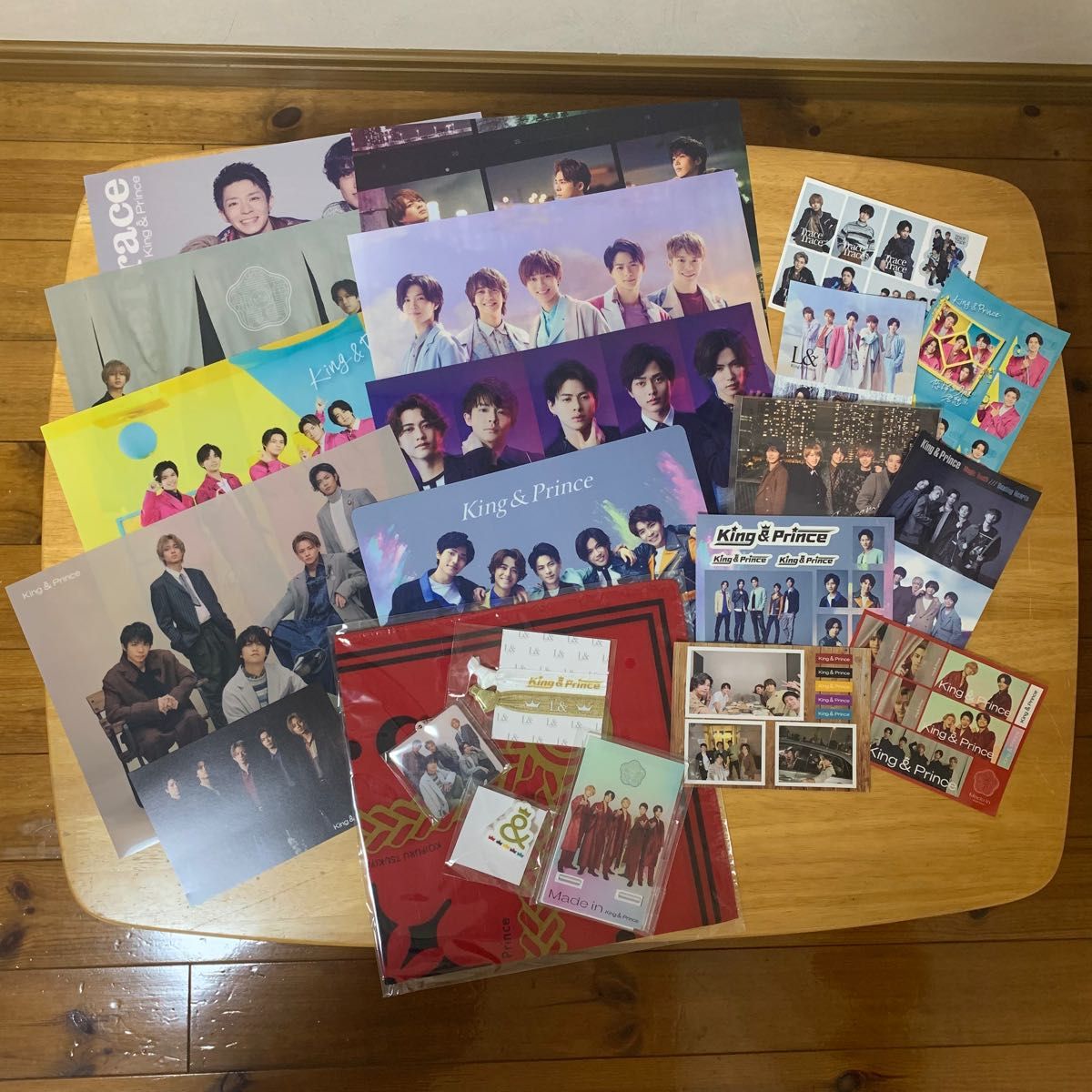 最終値下げ!King & Prince 公式グッズ計22点バラ売り可!最終値下げの