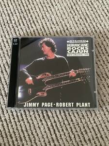 Jimmy Page Robert Plant 「Hurricane Rocks Cajun」２CD