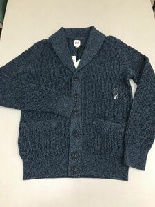 *GAP* new goods * knitted *L* cotton * cardigan * navy blue * Gap *3-2