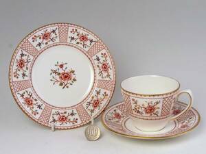 R*C* Dubey = cup & saucer & plate = A1266 =Derby China=