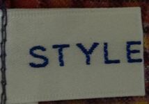 STYLE BASIC スタイルベーシック シャツ ブラウス ニッセン Sサイズ チェック ピンク 長袖 チュニック kktsyr k f ③1210★_画像4