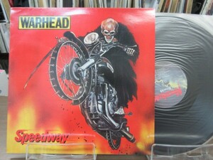 H1//LP//HR/HM//当時物 Mausoleum //WARHEAD(ウォーヘッド)「Speedway」ベルギー盤