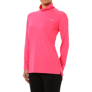  special price! new goods [ Under Armor ]UA heat gear armor - long sleeve mokSM 2408 sportswear lady's woman pink long sleeve 