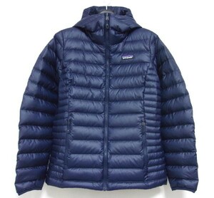 送料無料★新品★Patagonia パタゴニア★ダウン セーター フーディ★ネイビー★XS★軽量 防風性★ダウンジャケット