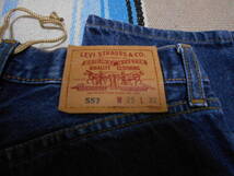 １９９７年製 Levi's ５５７ VINTAGE JEANS リーバイス ビンテージ ジーンズ ロックスター ロックンロール ロカビリー PUNK ROCK NIRVANA _画像9