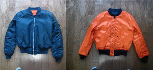 Ma1　ボンバージャケット　★美中古　M（実質M～L）　ビックシルエット　ALPHA INDUSTRIES　アルファインダストリーズ　A423■