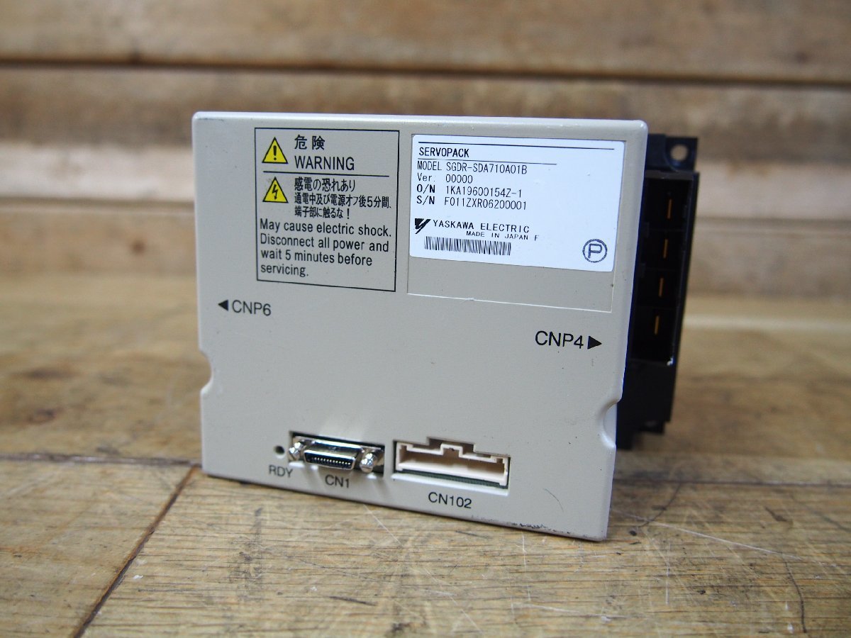 最大62%OFFクーポン 新品 YASKAWA 安川電機 SGDM-02ADA サーボ ...