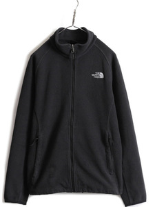 US企画 ■ ノースフェイス フリース ジャケット メンズ M / 古着 The North Face フルジップ ジャンパー ブルゾン アウトドア KHUMBU 濃灰