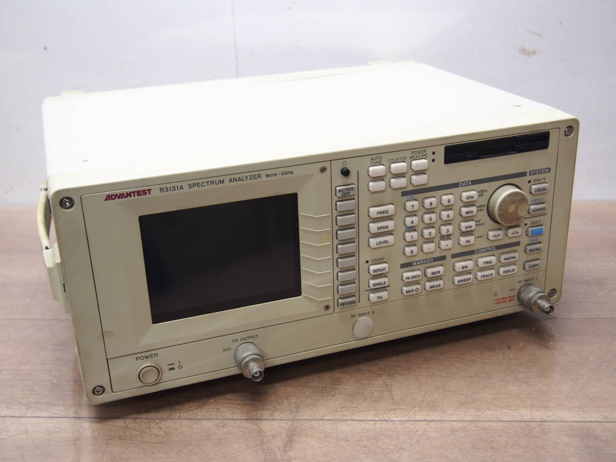 ADVANTEST R3131A 美品 3GHz スペクトラムアナライザー