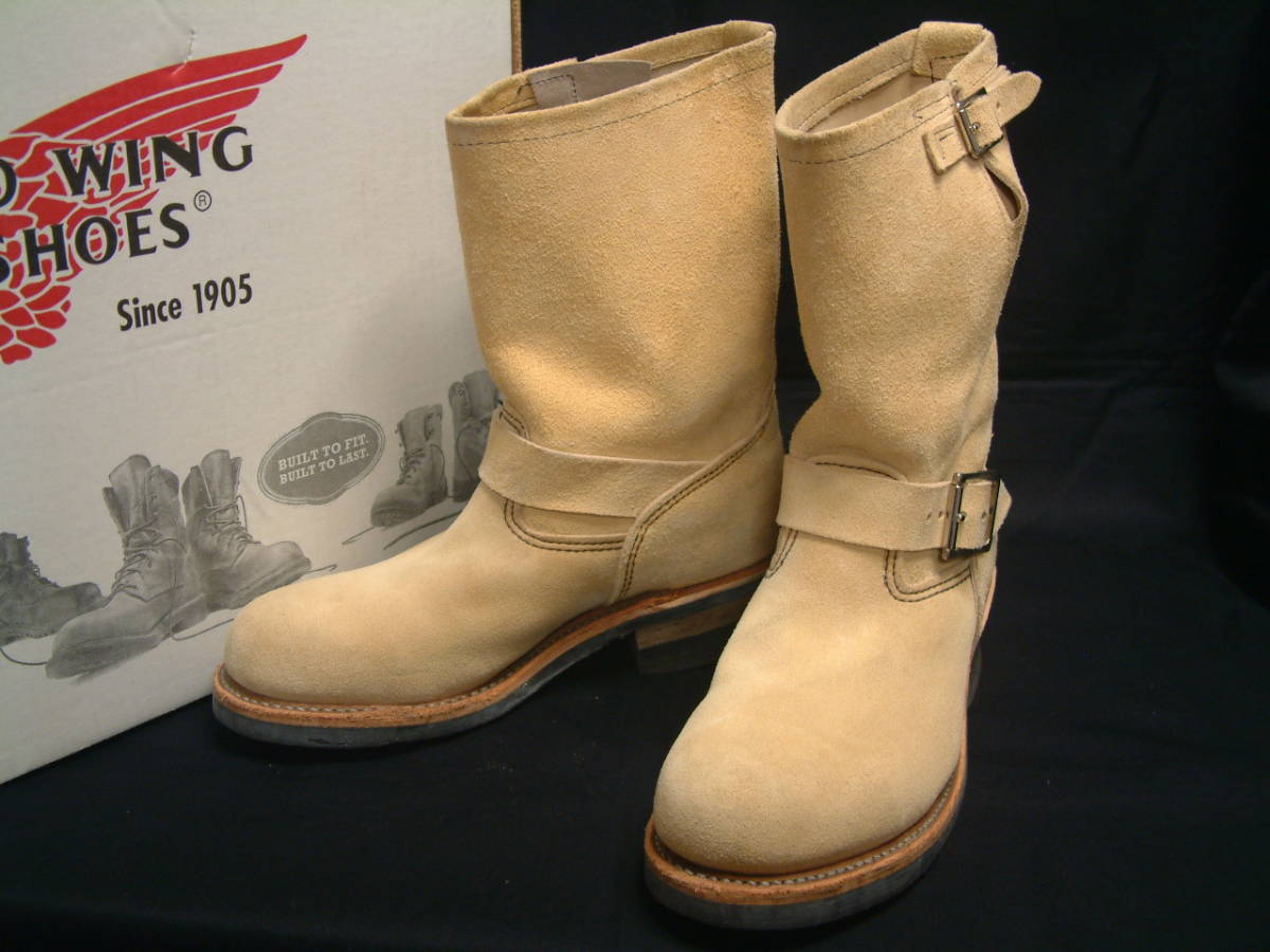 激安通販 RED WING ペコスブーツ 8 スエード 8184 econet.bi