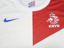 オランダ 代表 2012 アウェイ ユニフォーム ジュニアL 150-160cm ナイキ NIKE 送料無料 Netherlands 子供用 サッカー シャツ_画像6