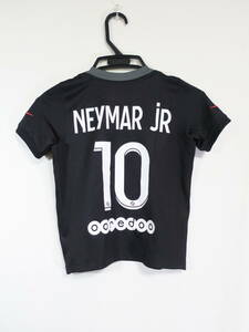 パリ・サンジェルマン PSG #10 NEYMAR ネイマール 21-22 ユニフォーム ジュニア 110-120cm ナイキ NIKE Paris Saint-Germain シャツ