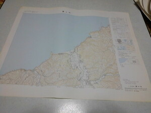 ☆　曽々木　石川県　古地図　1/2万5千　昭和59年3月　管理番号 ocz040