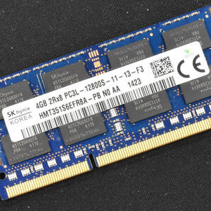 4GB (4GB 1枚) PC3L-12800S DDR3L-1600 S.O.DIMM 204pin 2Rx8 [1.35/1.5V] [SK-Hynix] Macbook Pro iMac (DDR3モデル)対応 (管:SA4297の画像1