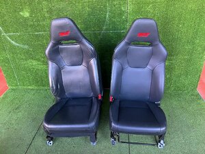 新S管理71901 2010Impreza WRX STI Aライン GRF】★STi レザー 運転席(電動 パワー） 助手席 Seat★トリムG60　GVB GRB GVF