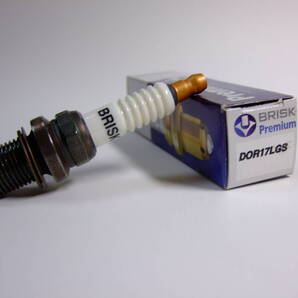 BRISK ブリスク スパークプラグ DOR17LGS×4本 @1,250円 NGK BCPR5E 送料無料