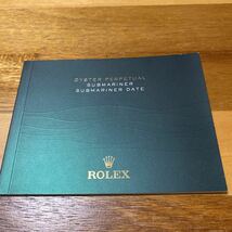 2805【希少必見】ロレックス サブマリーナ 冊子 取扱説明書 2012年度版 ROLEX SUBMARINER_画像1