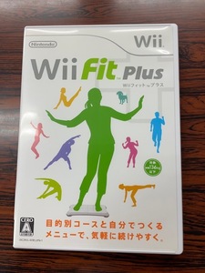 美品★Wii　フィット　プラス★ Wiiソフト★Nintendo　任天堂★送料￥210～