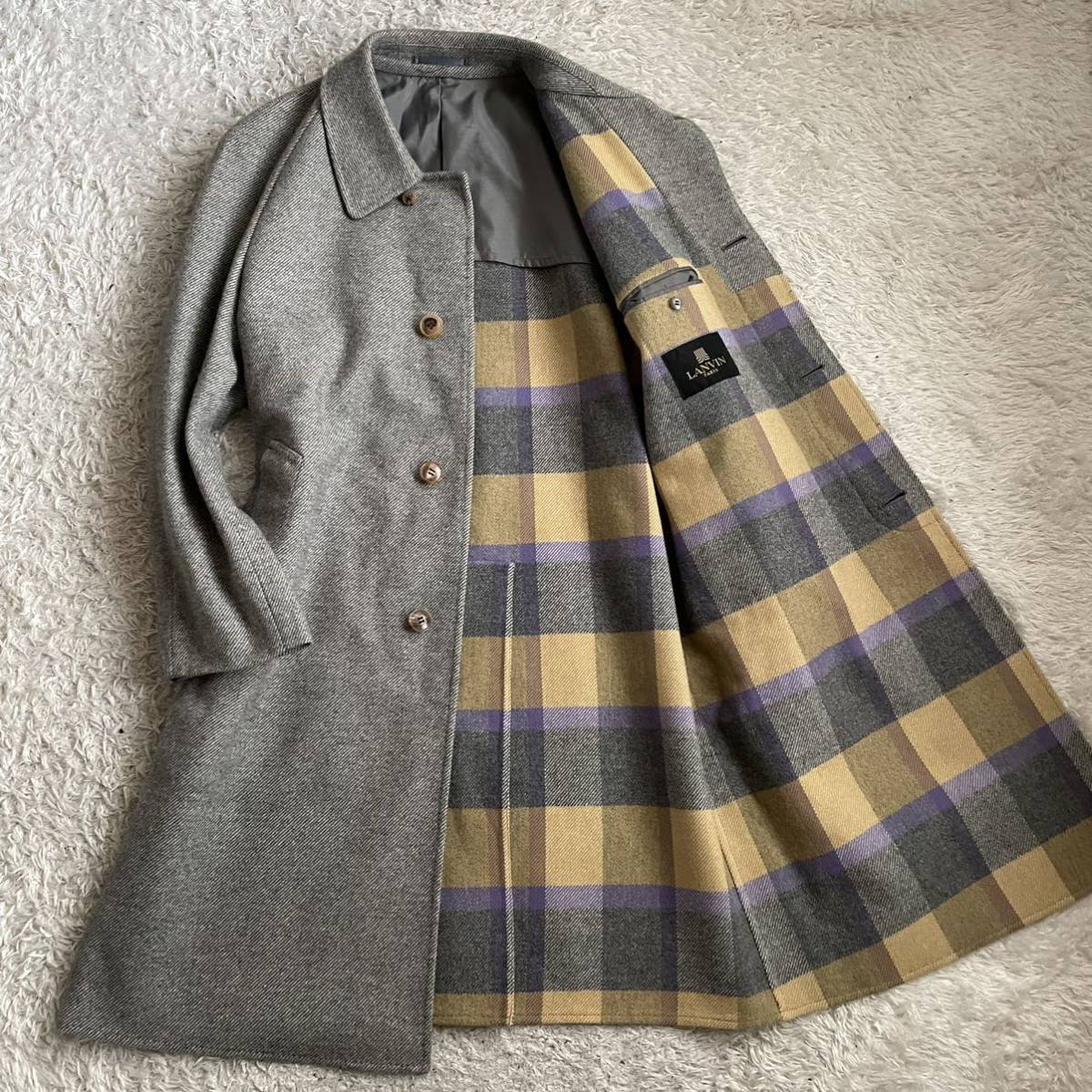 SALE/100%OFF】 LANVIN カシミヤ コート vintage econet.bi
