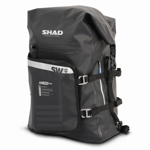 バイクアクセサリ 防水バックパック ブラック バックパック SHAD (シャッド) SW45 ADVENTURE BAGS