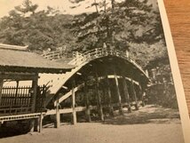 PP-7905 ■送料無料■ 広島県 安芸厳島 厳島神社廻廊 反橋 神社 寺 宗教 名所 建築物 建物 特別保護 レトロ 絵葉書 写真 古写真/くNAら_画像3