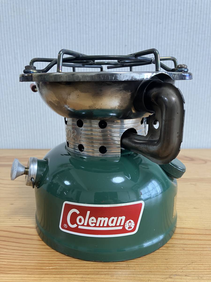 直販超高品質 Coleman コールマン ストーブ 502 超希少 1966年 8月