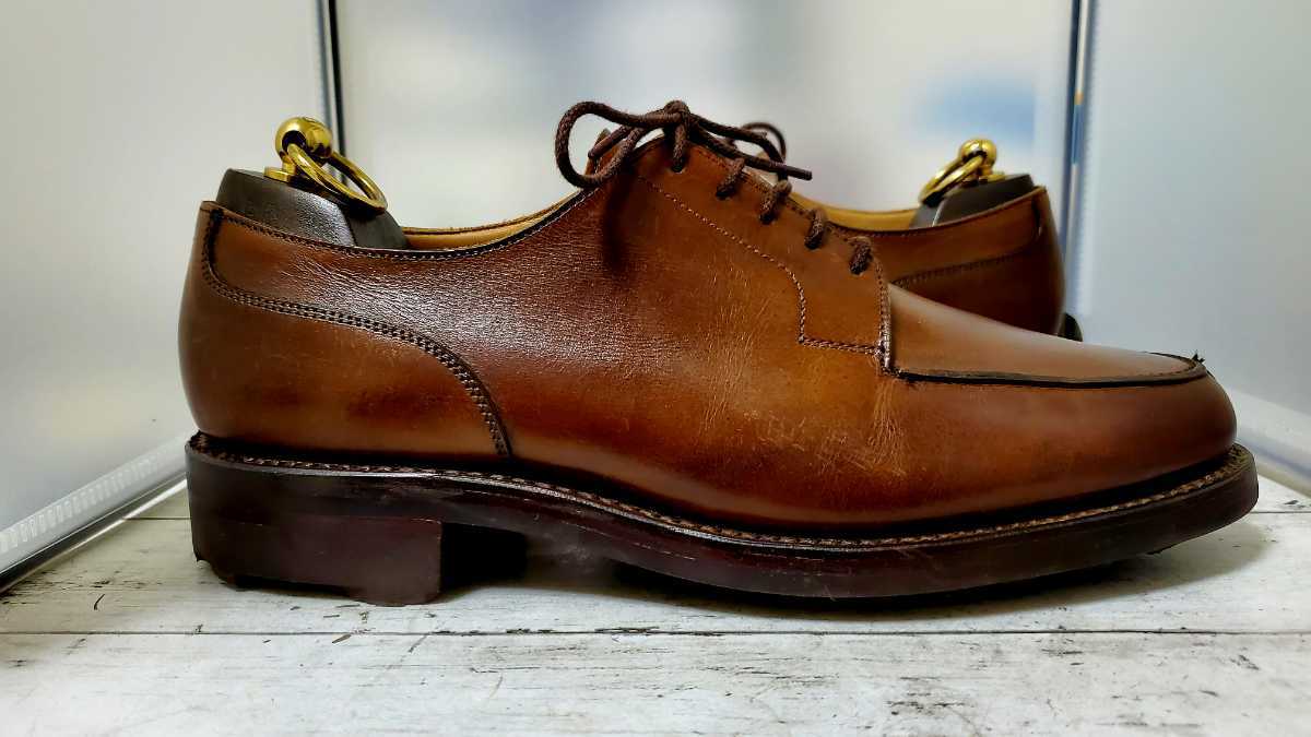 HOT定番 【極美品】クロケット&ジョーンズ UK7.0 Uチップ モールトン