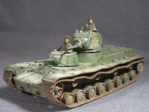 試作SMK多砲塔重戦車　1/72完成品　3Dプリンタ製