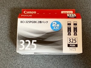 キャノン Canon 純正 インクカートリッジ BCI-325PGBK ブラック 2個 取付期限：2024.06
