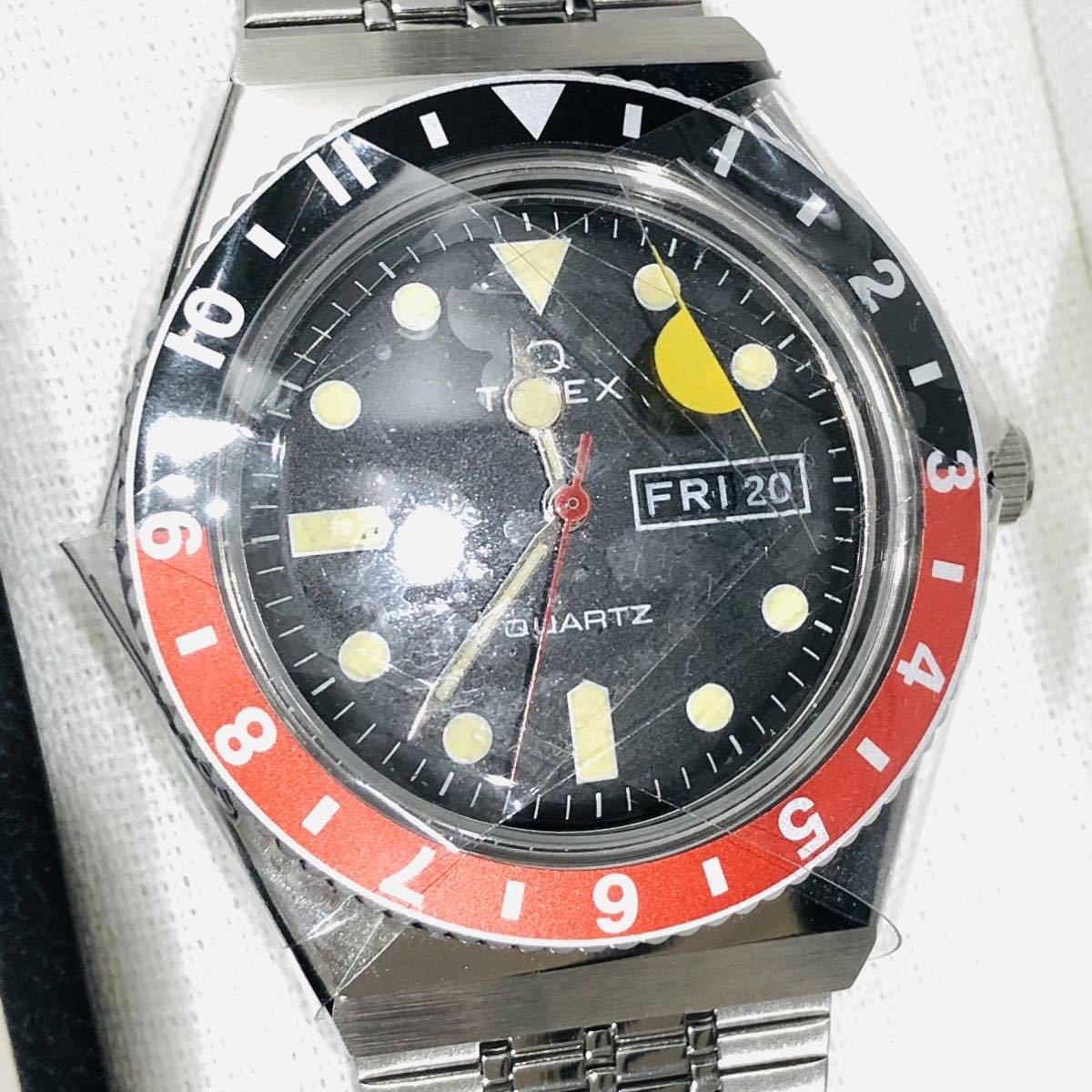 贈与 新品 TIMEX タイメックス 34mm 機械式手巻き 腕時計 マーリン