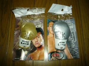  turtle rice field ..& turtle rice field large .. boxing glove . key holder. gold color & silver glove . large. on sale. combative sports fan . recommendation. unused 