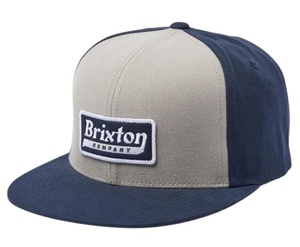 Brixton Steadfast HP Snapback Cap Washed Navy/Grey キャップ