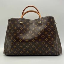 1円【定価36万・極美品】LOUIS VUITTON ルイヴィトン モンテーニュGM モノグラム 2way ハンドバッグ ショルダーバッグ M41067_画像3