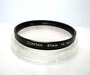 ★CONTAX(コンタックス)◆ 67mm 1A MC ◆フィルター■良品⑬