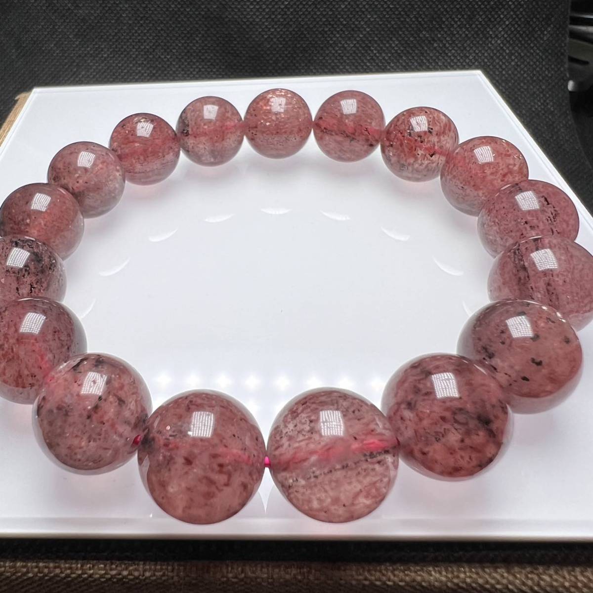 極上品】レピドクロサイトインクオーツ バングル 31.3g neuroinstituto