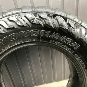 ヨコハマ 265/70R17 ジオランダー M/T G003 マッドタイヤ 4本セットプラドに 純正ホイールに履けます 22111402の画像8