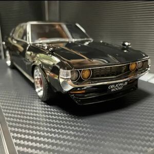 激レア未展示品イグニッションモデル1/18セリカ1600GT LB TA27 ブラック