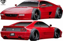 【M’s】 Ferrari F355 (1994y-1999y) LBワークス リア ウイング Liberty Walk リバティーウォーク エアロ パーツ ダックテール スポイラー_画像3