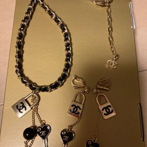 CHANELシャネルネックレスとイヤリングのセット