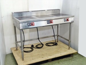  Yamaguchi ) postage separately Maruzen business use IH table range 3.(MIH-333 system?) year unknown three-phase 200V exclusive use . pcs attaching operation goods ^BIZ2260UK JD21C