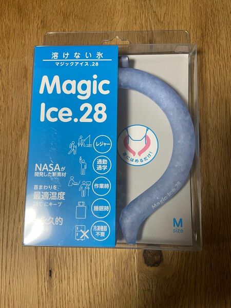 新品未開封 マジックアイス 28 ネッククーラー アイスリング 冷却 M 1個