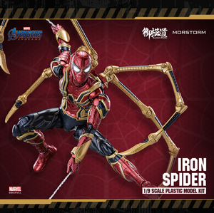 御模道 1/9 アイアン スパイダーマン DX版 アベンジャーズ 新品未開封 正規品 マーベル プラモデル スパイダー アイアンマン