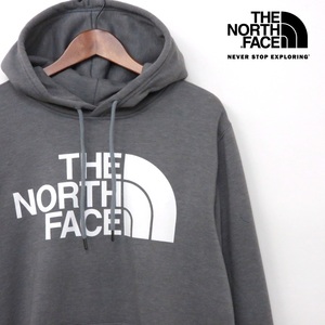 新品正規(ot3518S)The North Face(メンズS) *ミディアムグレー 【HALFDOME HOODIE】 プルオーバー パーカー *裏起毛 US正規モデル