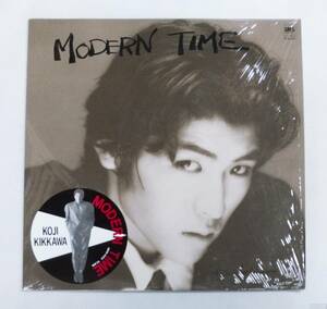 LPレコード/吉川晃司/MODERN TIME/SM28-5424[再生確認済]マト番SM28-5424A/SM28-5424B/J-POP　№125