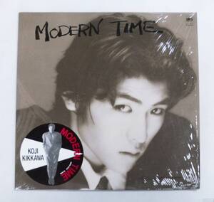 LPレコード/吉川晃司/MODERN TIME/SM28-5424[再生確認済]マト番SM28-5424A/SM28-5424B/J-POP　№125