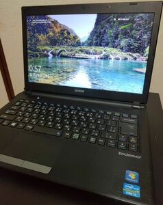 【EPSON】Endeavor 14型 ノートPC Windows10 Core i5（SSD256GB、メモリ8GB）②