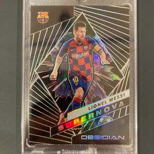 135枚限定 メッシ PANINI obsidian サッカー カード