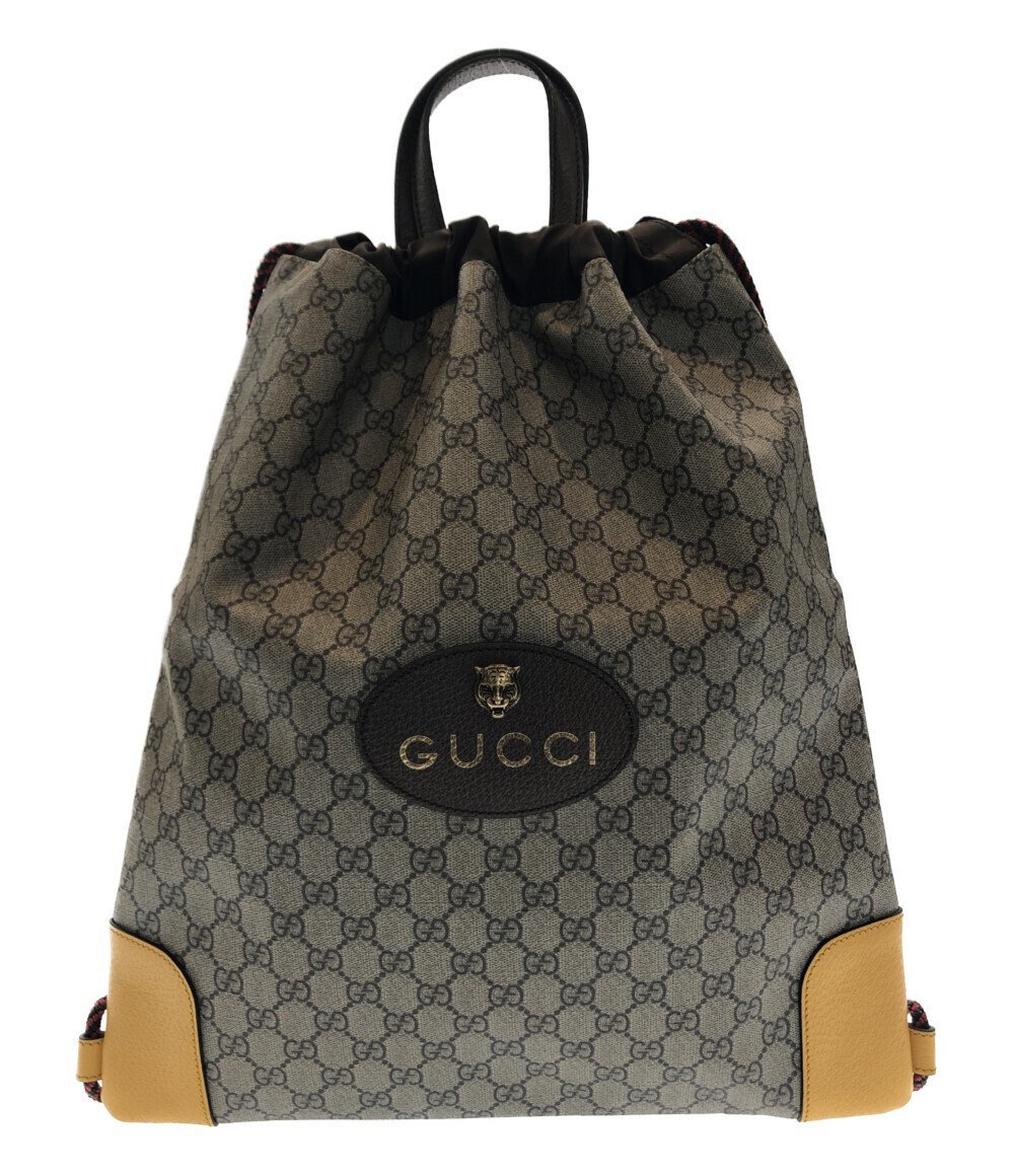 レディース正規品!GUCCI グッチ 虎 ナップサック リュック トート